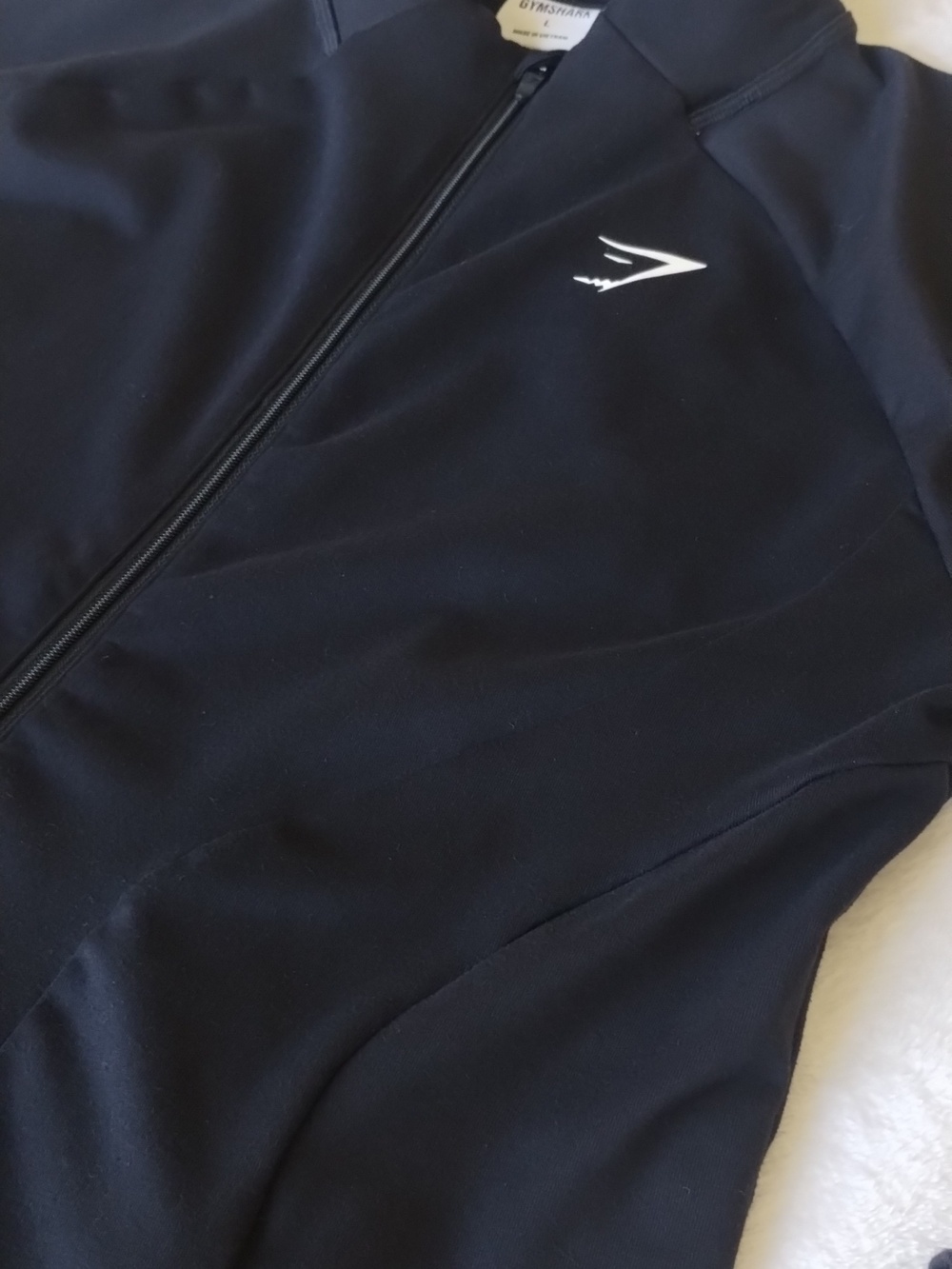 Gymshark Training Full-Zip Black Performance Jacket - Picture 5 of 10